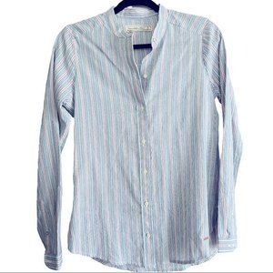 Abercrombie Striped Button Down Shirt, Size S